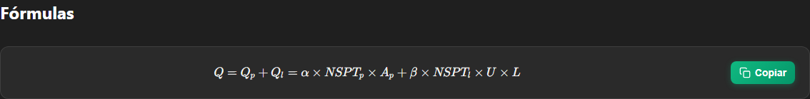 Preview: Capacidade de Carga de Tubulões